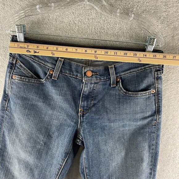 Old Navy Women's Jeans Size 6 Regular Stretch Ultra Low Waist Blue - Picture 9 of 11